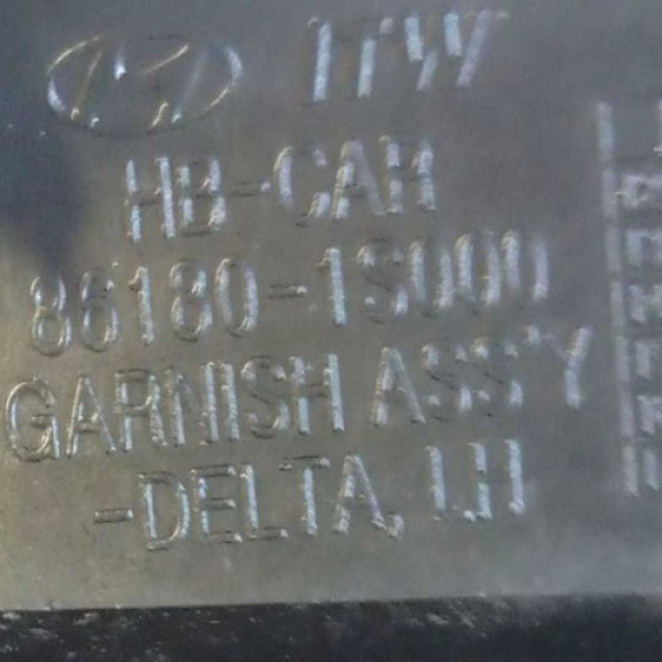 Moldura Externa Retrovisor Esq. Hb20 2013 A 2019 861801s000