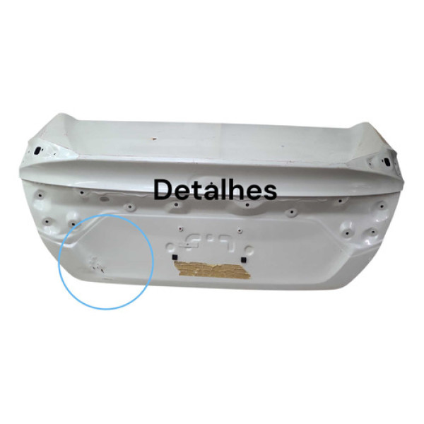 Tampa Traseira Honda Civic G10 2017/2021 Com Detalhes