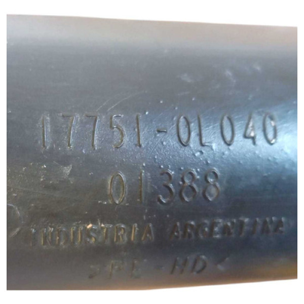 Tubo Duto Filtro Ar Toyota Hilux 3.0 2005/2015 C1775101040