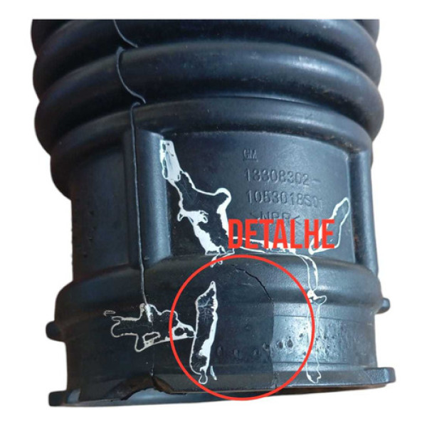 Mangueira Filtro Ar  Cruze 1.8 Ano 2012/2016 Código 13308302
