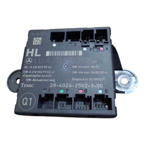 Módulo Conforto Tras Esq Mercedes C180 1.8 Cgi 2012 A 2014