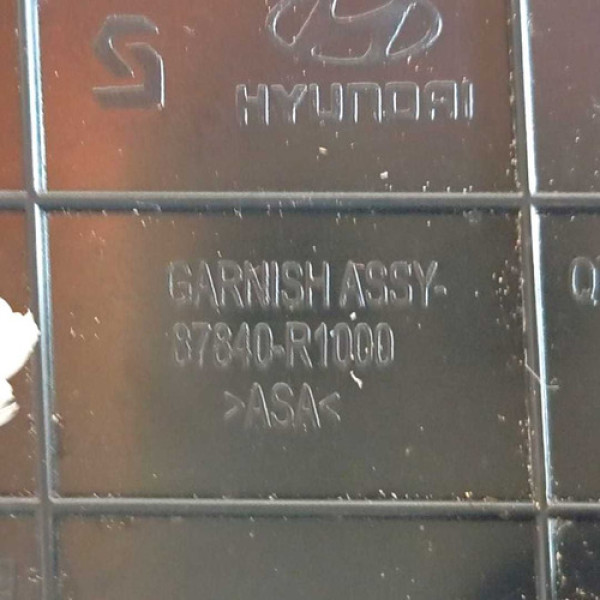 Moldura Externa T.d Hyundai Hb20 2020 A 2025 87840r1000