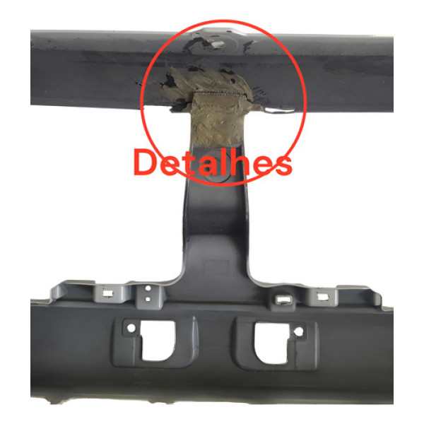 Para-choque Dianteiro Honda Civic G10 2017 A 2018 Com Detalh