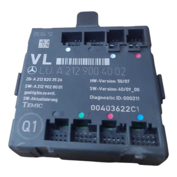 Módulo Vidro Diant Esq Mercedes C180 1.8 Cgi 2012 2013 2014 