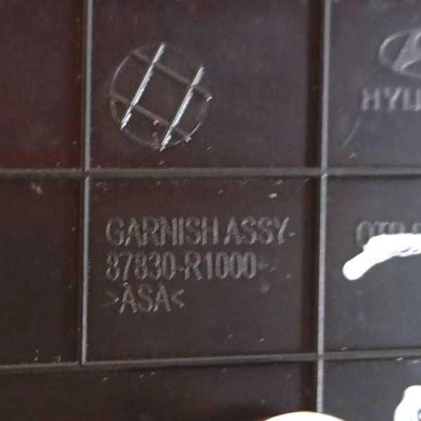 Moldura Externa T.e Hb20  Ano 2022 A 2023 87830r1000